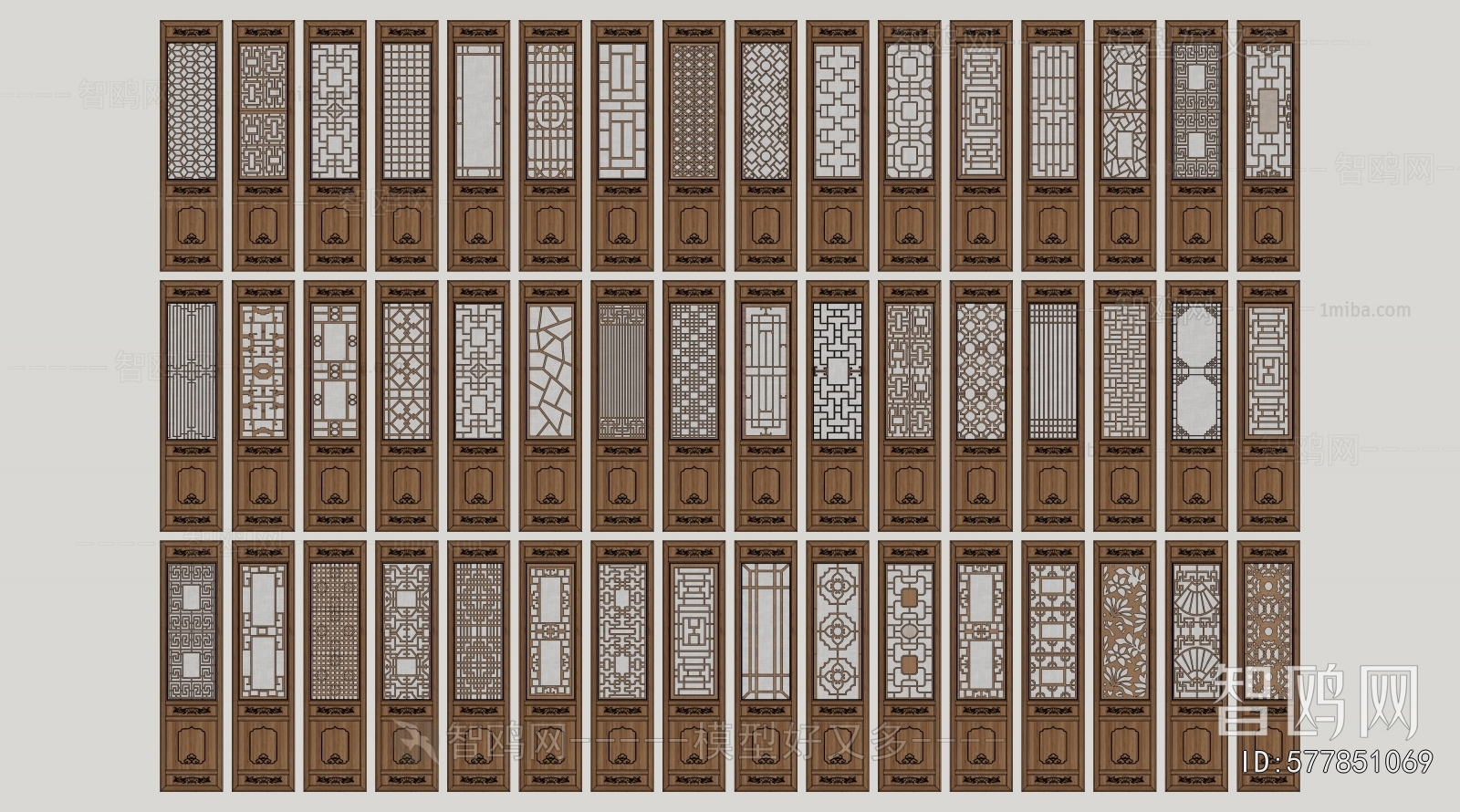 New Chinese Style Door