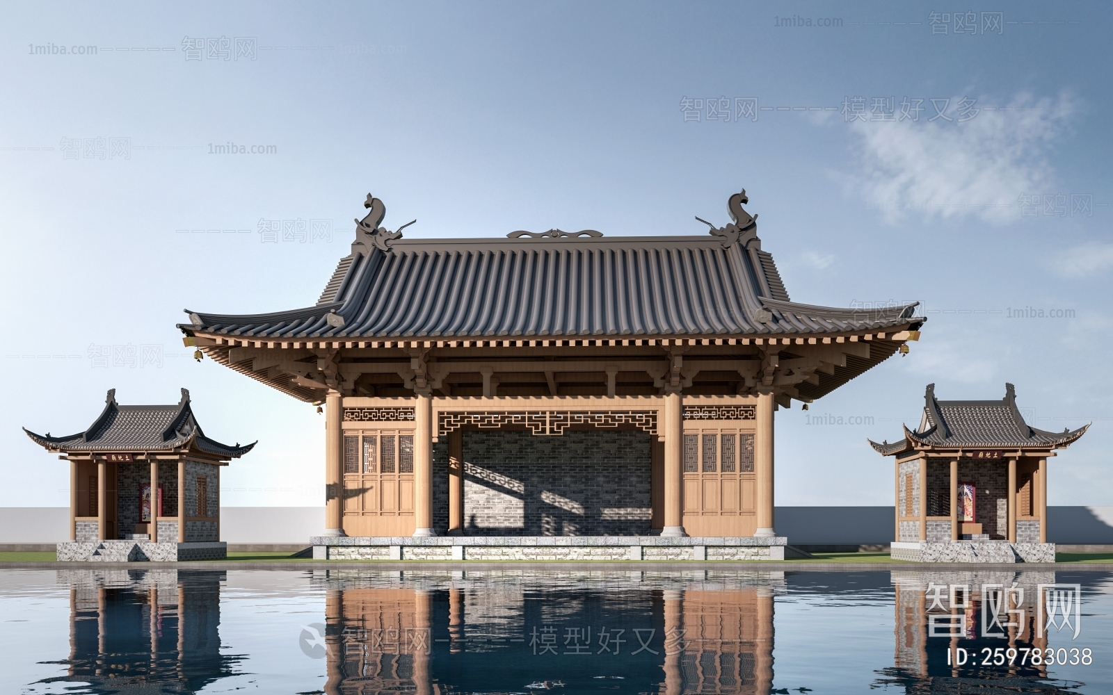 Chinese Style Religious Architecture