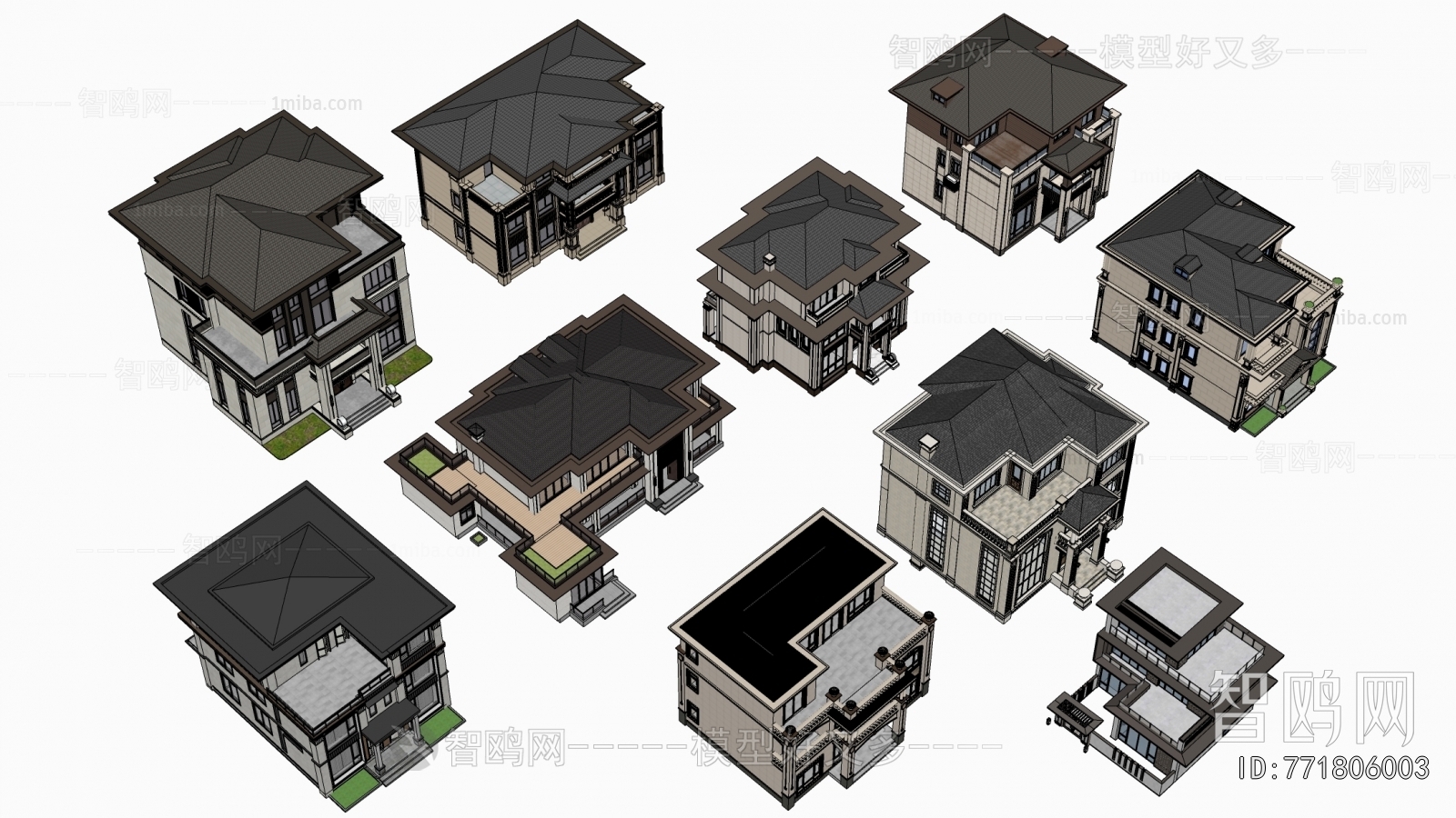 New Chinese Style Detached Villa