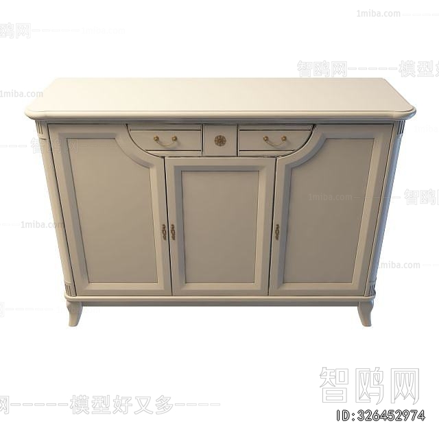 European Style Side Cabinet
