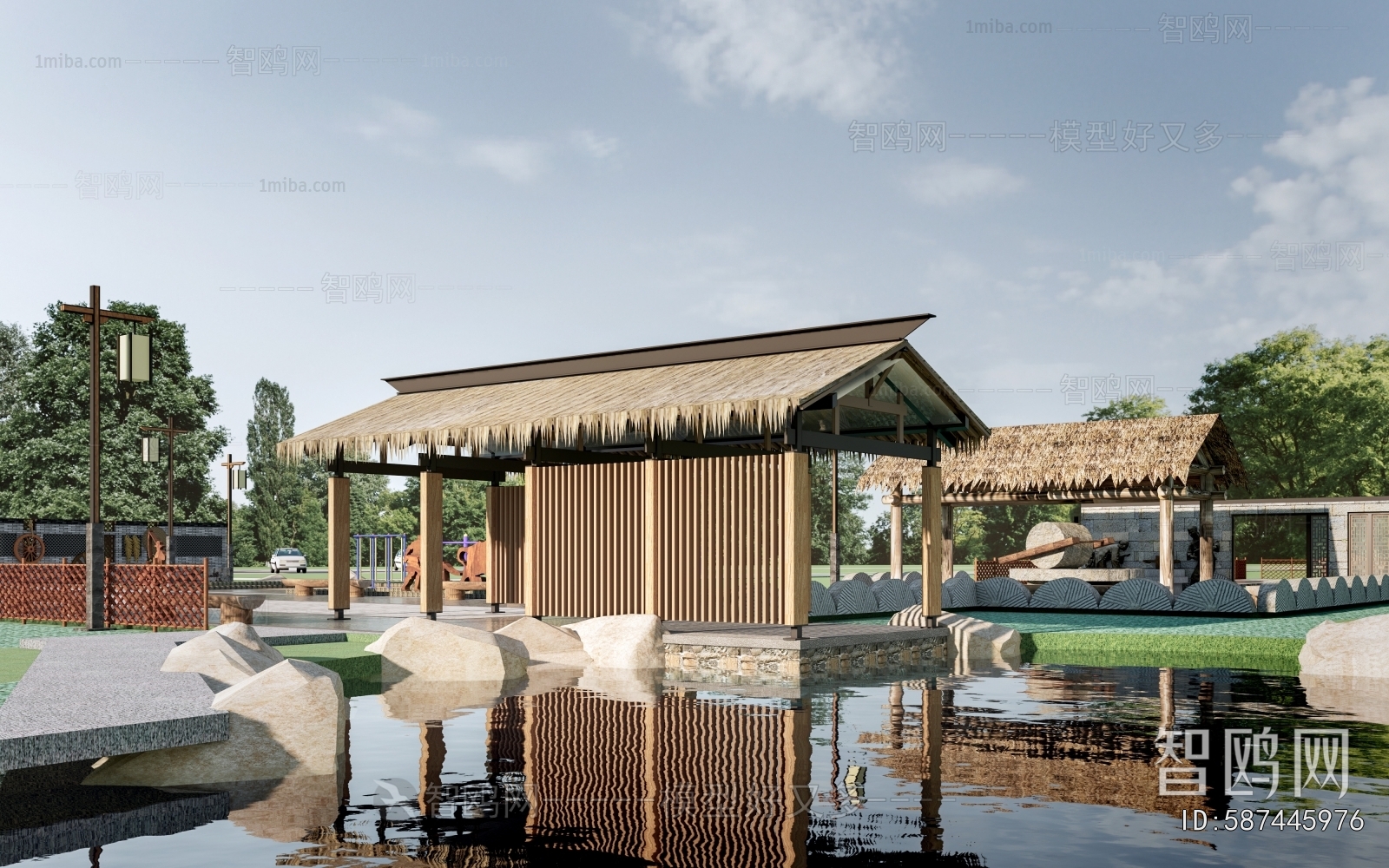 New Chinese Style Pavilion