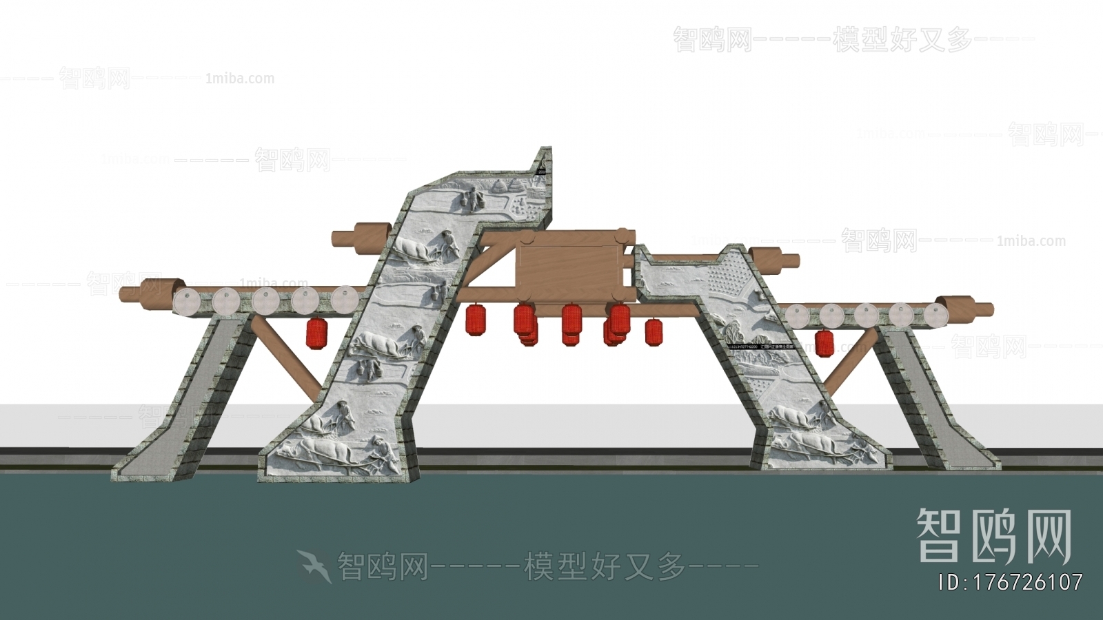 New Chinese Style Facade Element