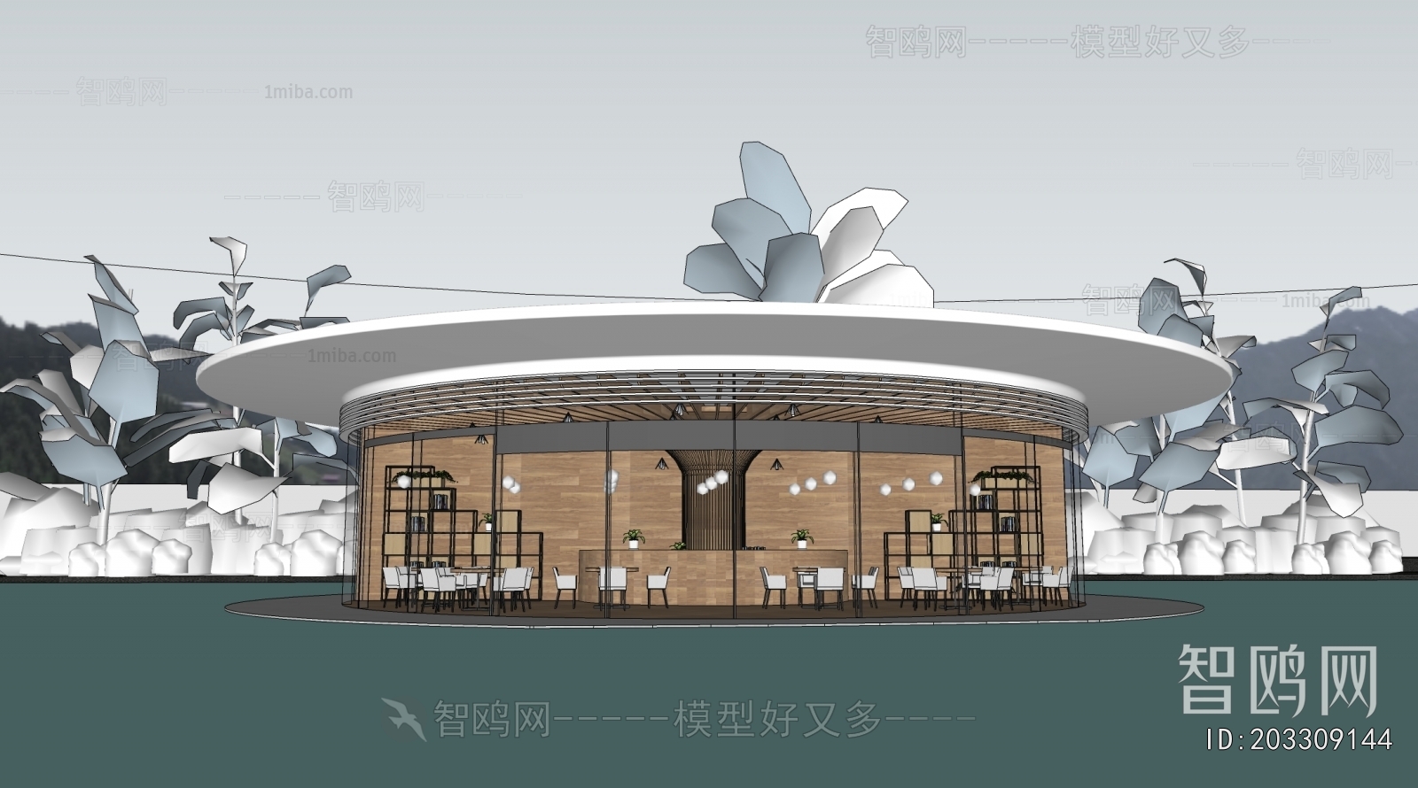 Modern Appearance Of Commercial Building