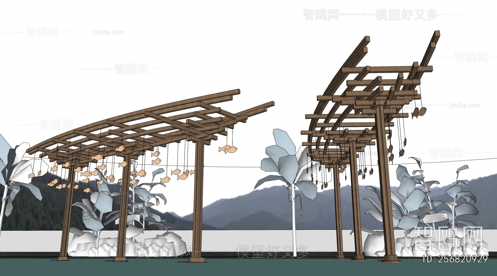 New Chinese Style Gallery Frame