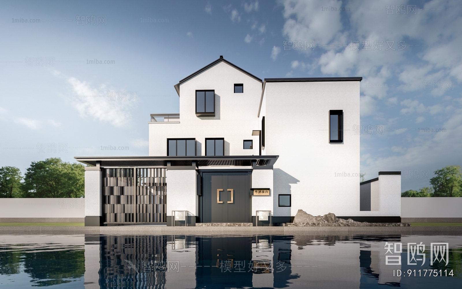 New Chinese Style Detached Villa