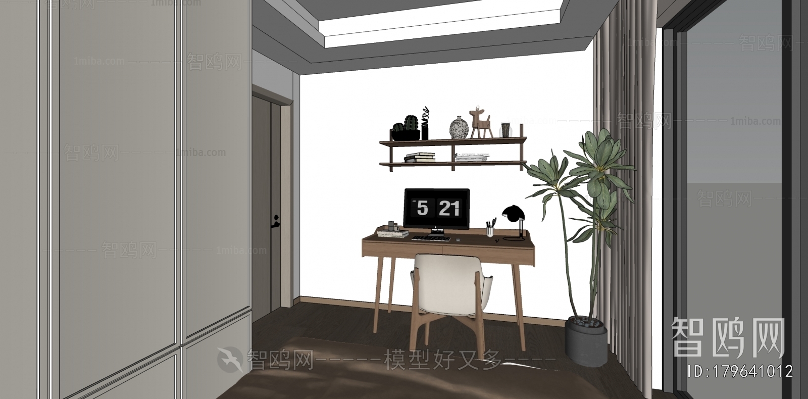 New Chinese Style Bedroom