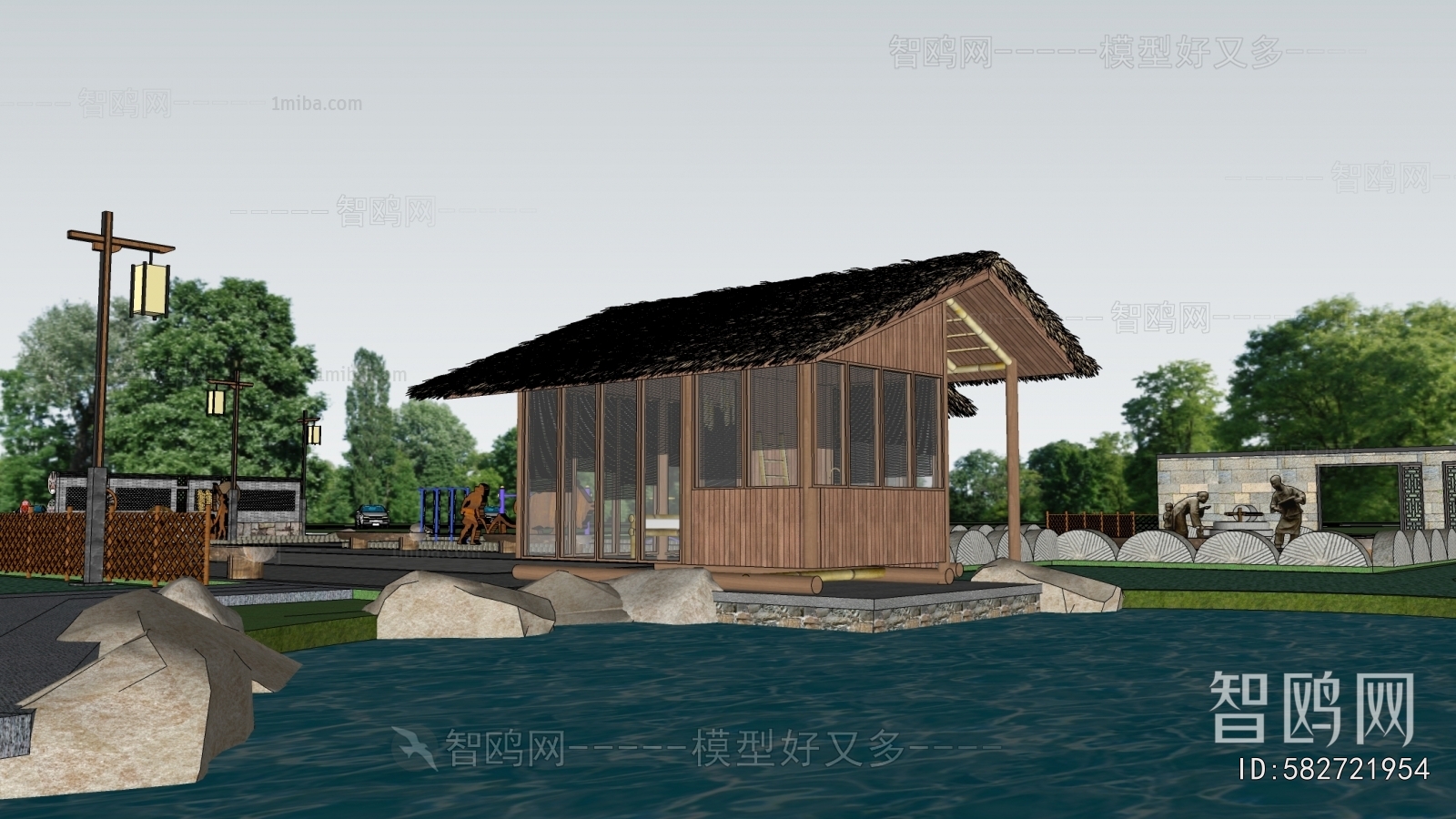 New Chinese Style Pavilion