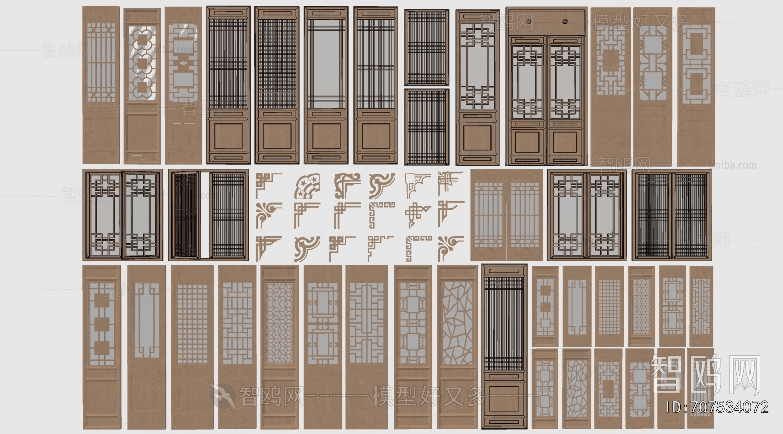 New Chinese Style Door