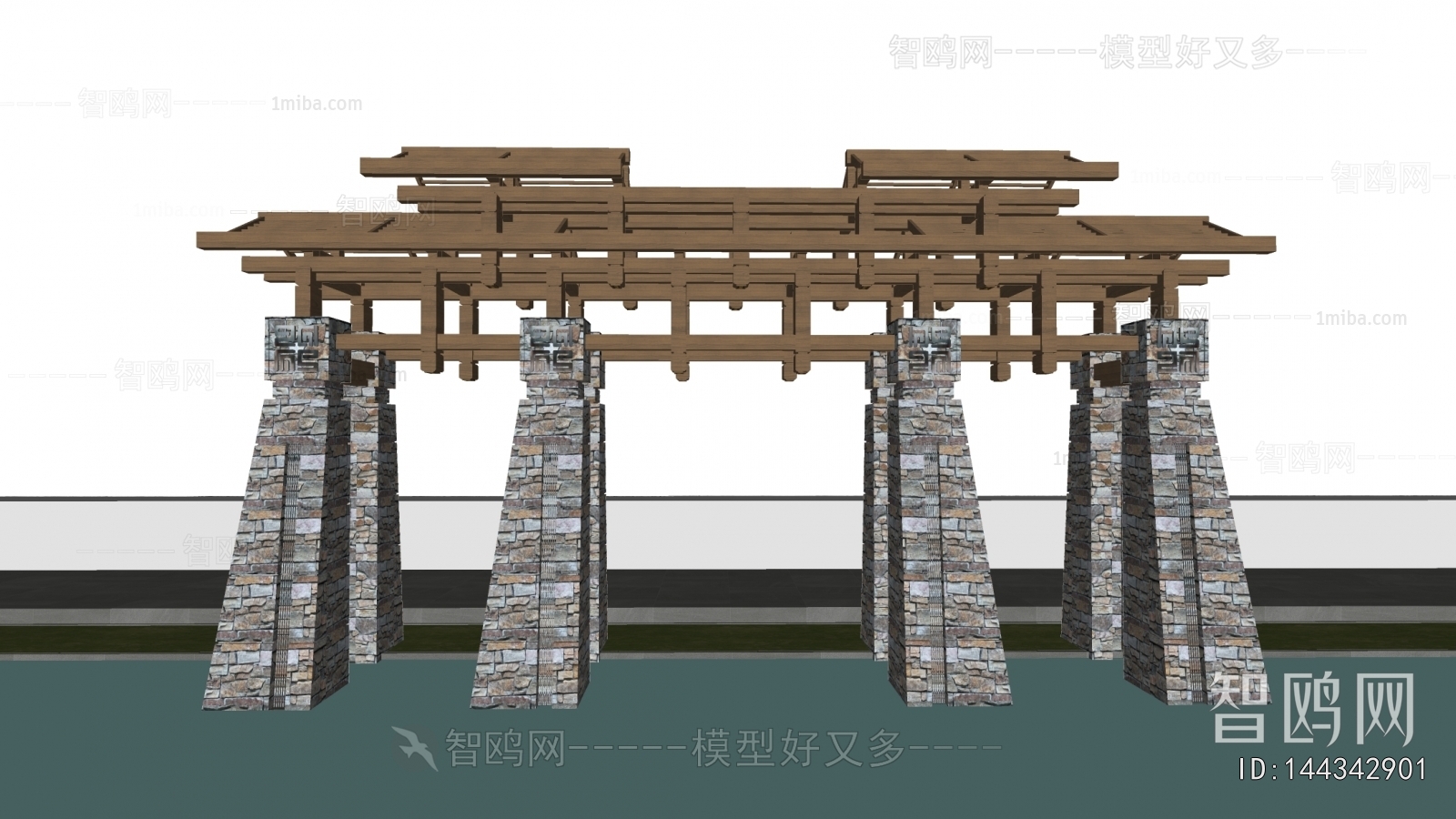 New Chinese Style Facade Element