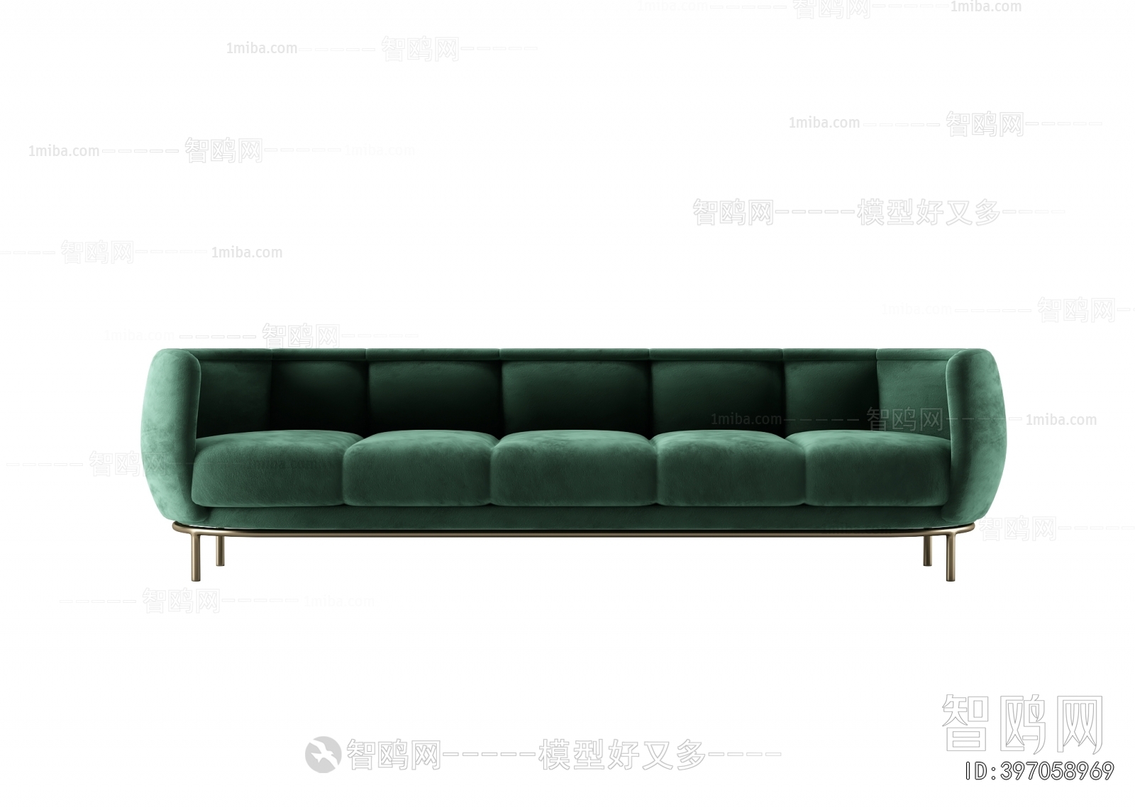 Modern Multi Person Sofa