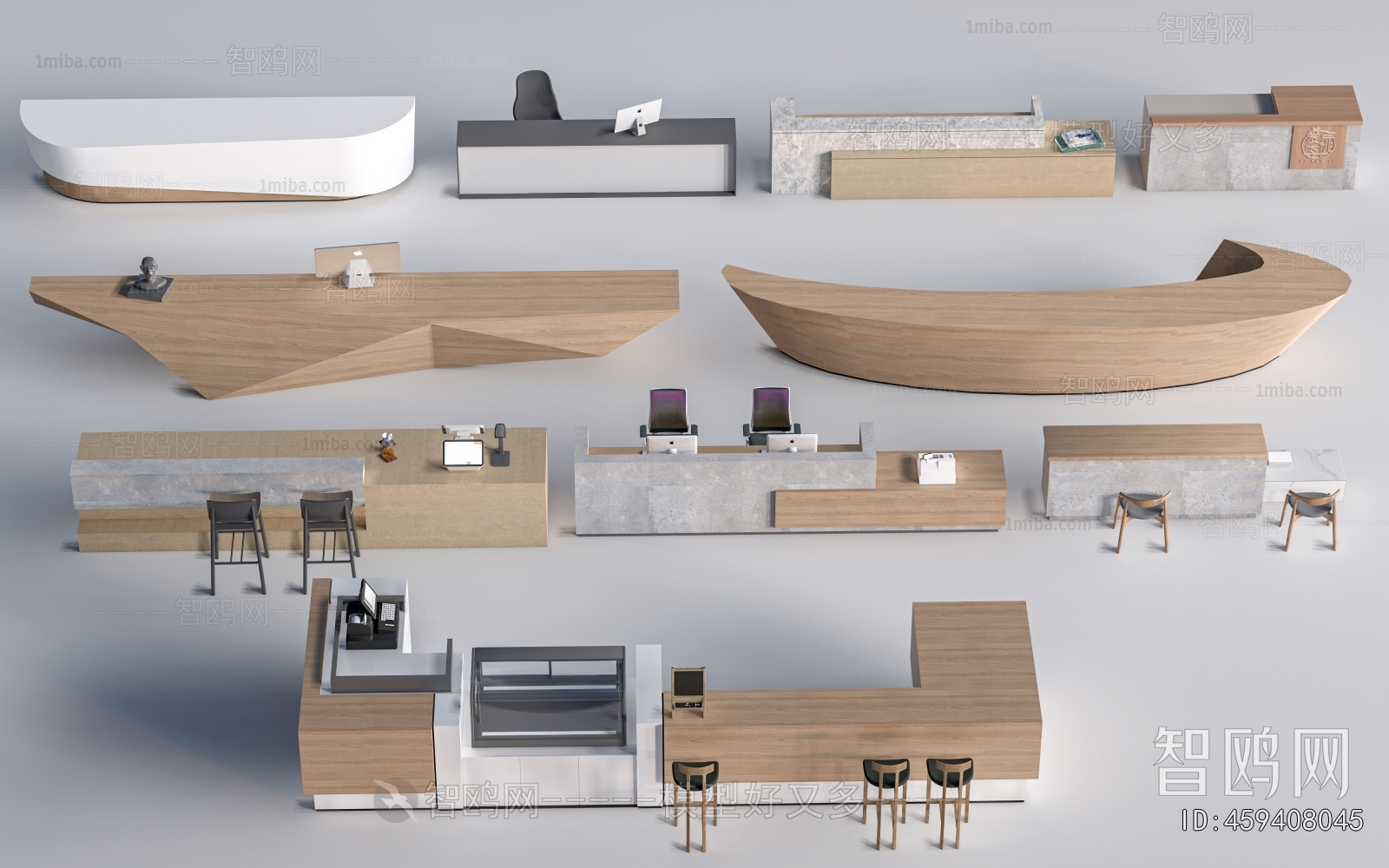 Modern Reception Desk