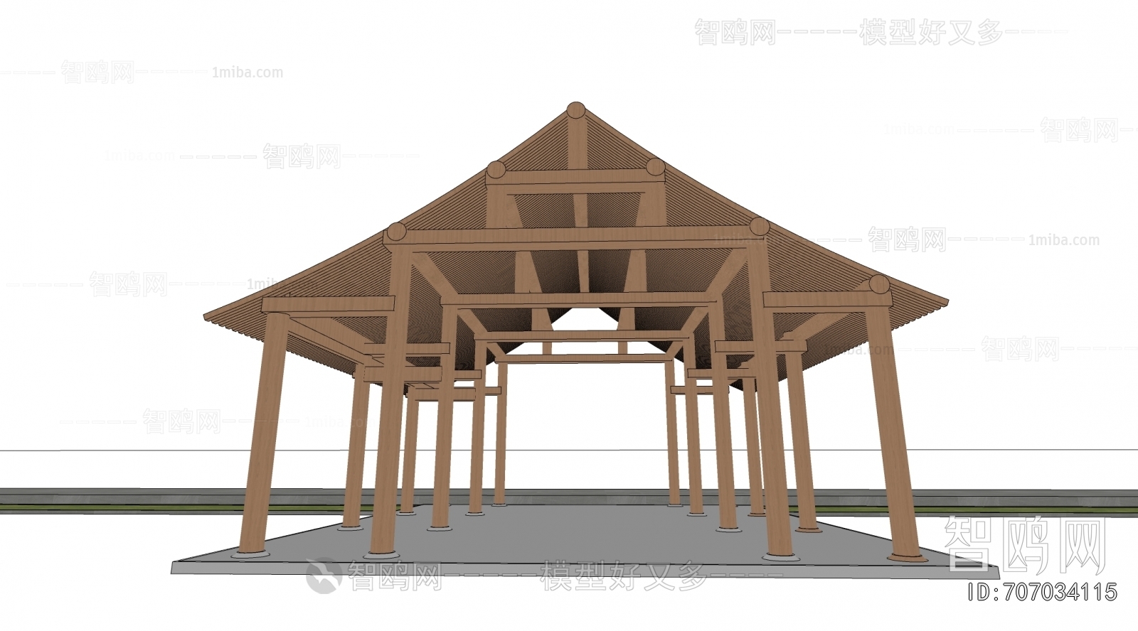 New Chinese Style Gallery Frame