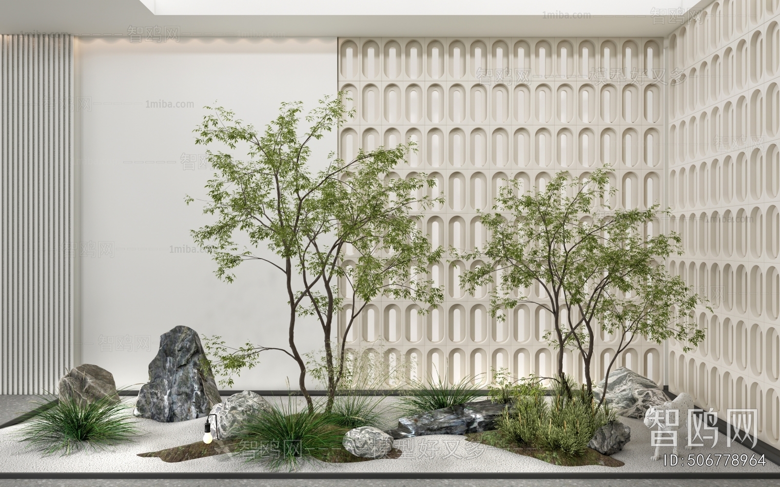 现代景观植物小品