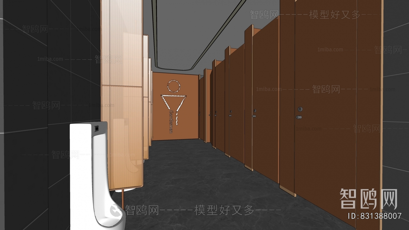 Modern Children's Restroom