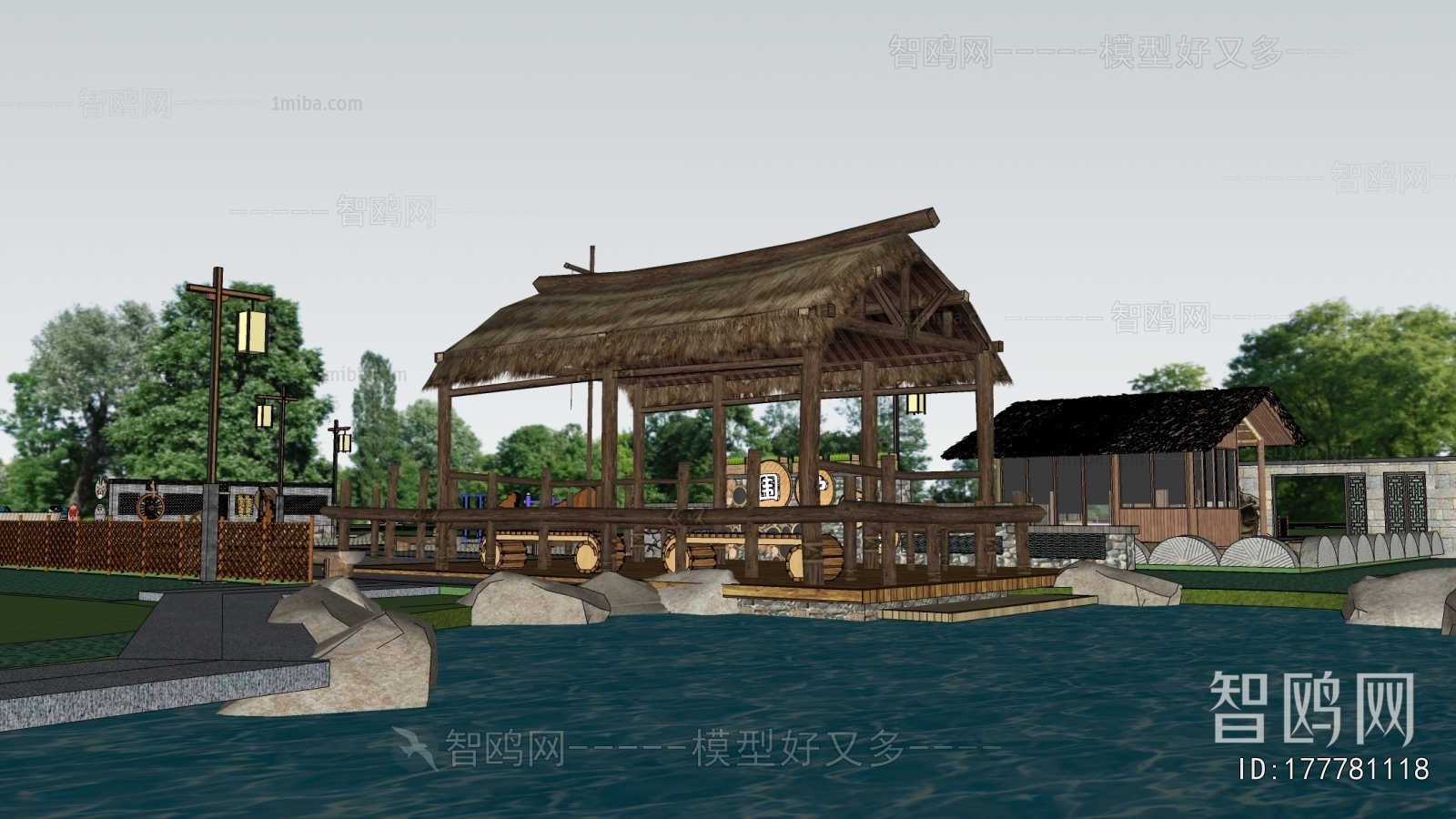 New Chinese Style Pavilion