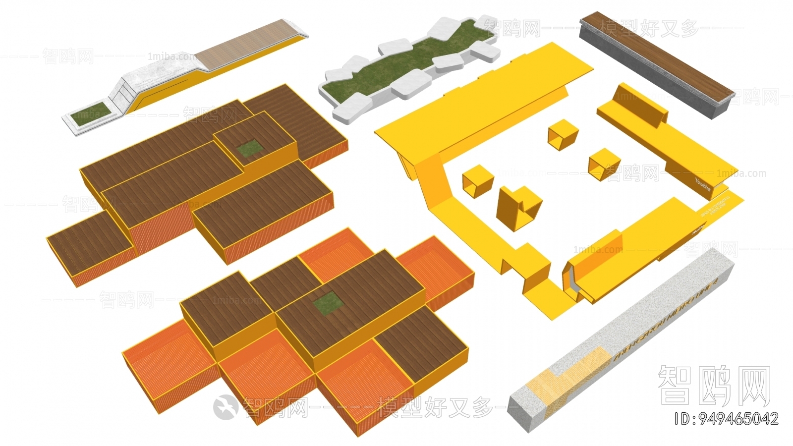 Modern Communal Chair