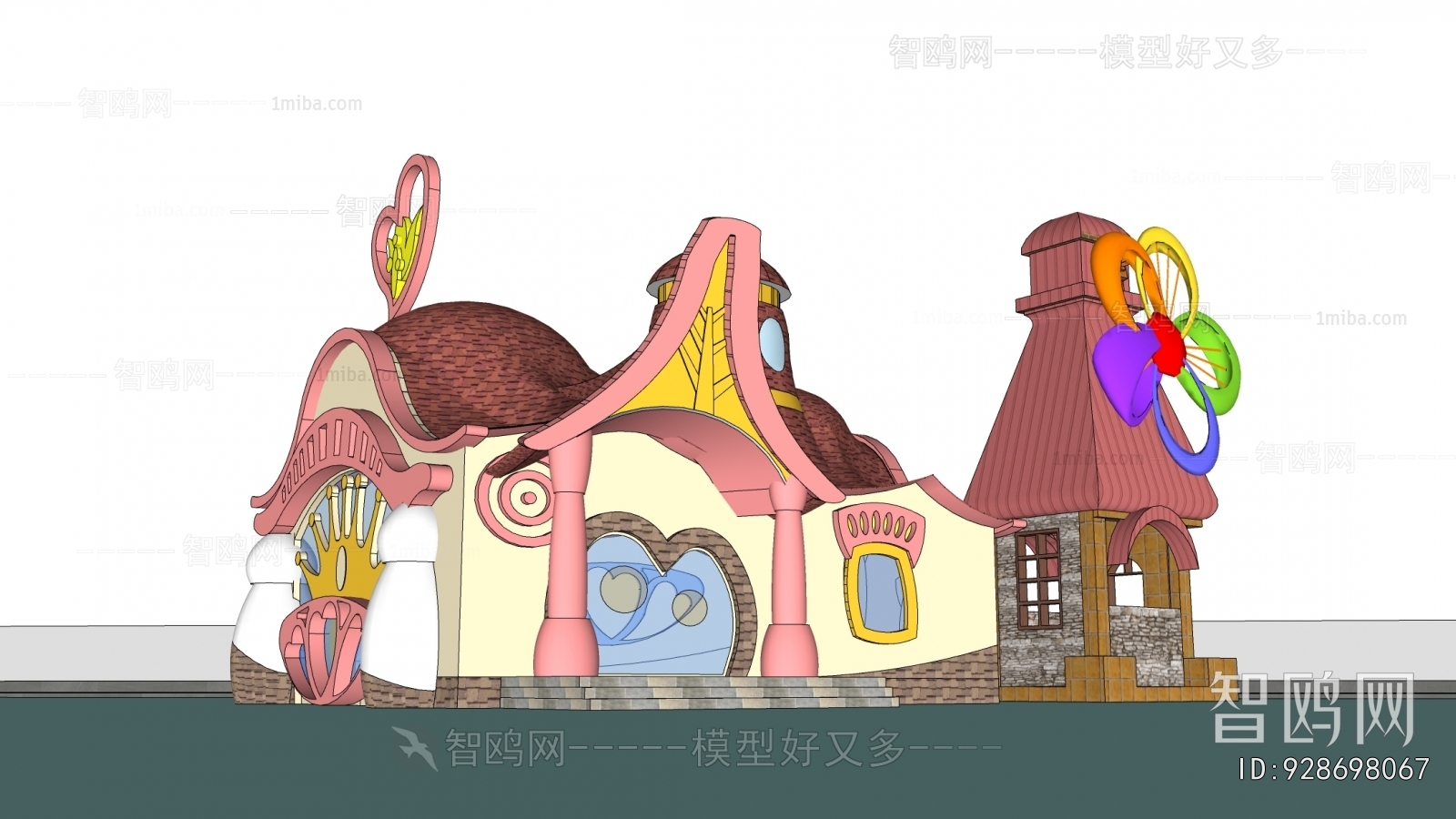 Modern Cartoon House