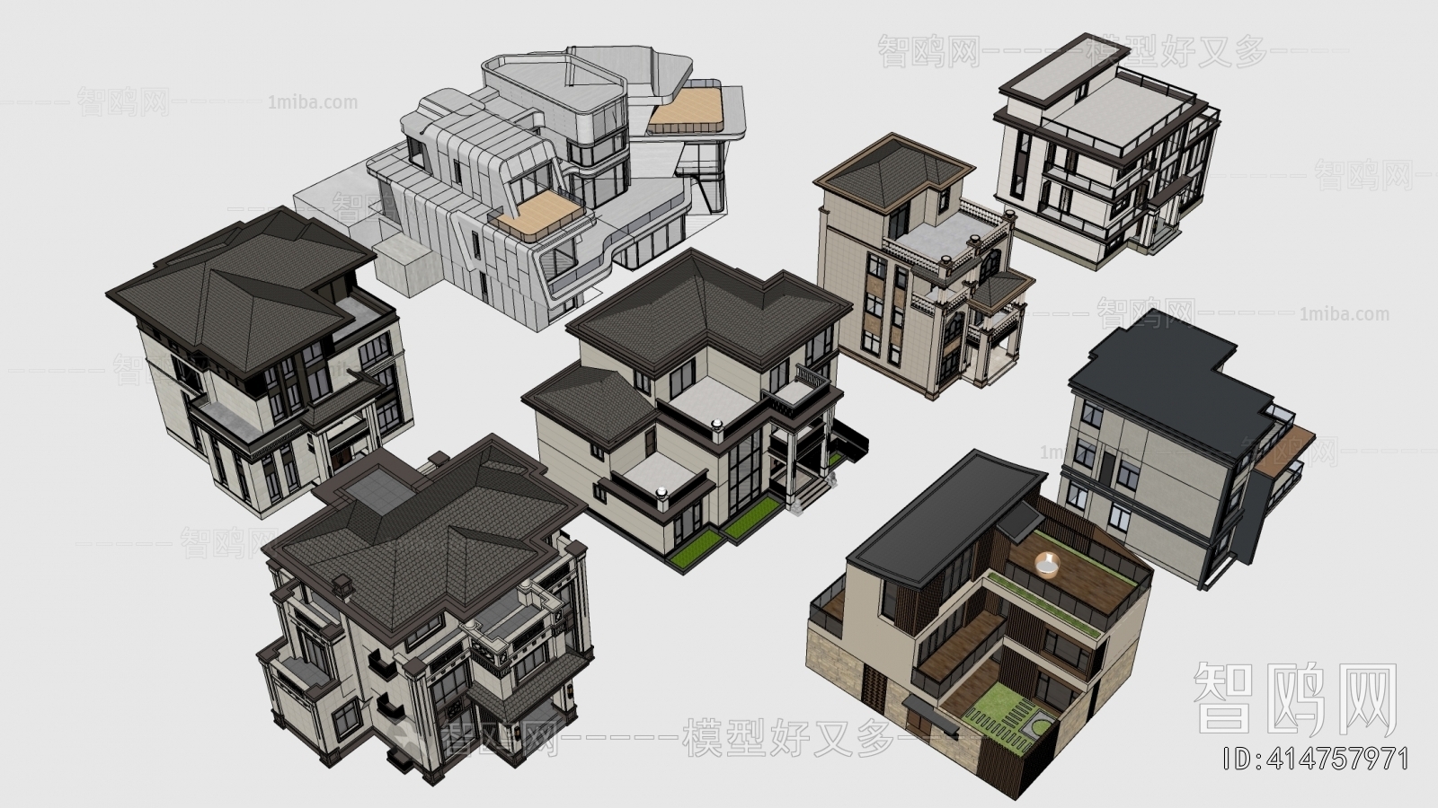 New Chinese Style Detached Villa