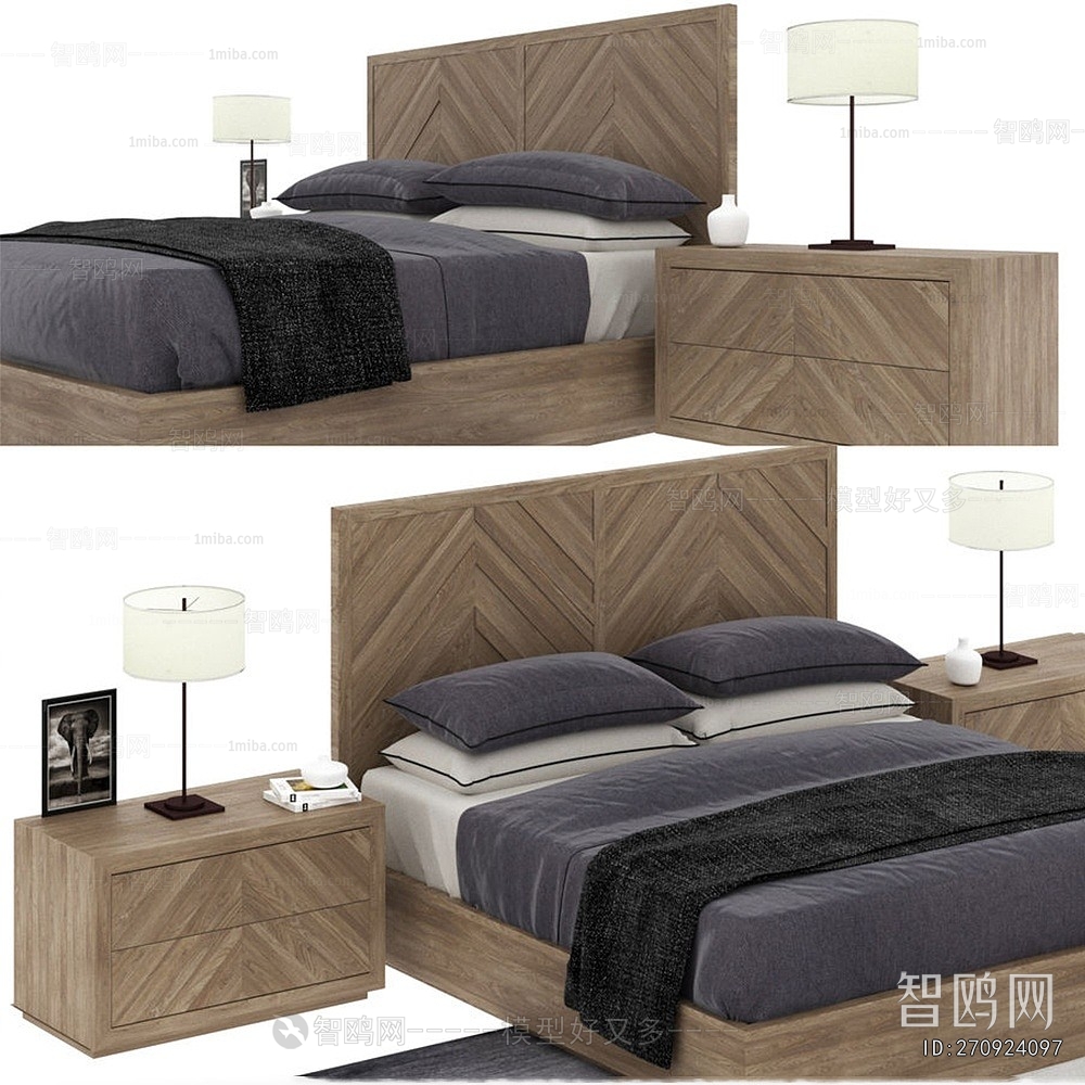 Modern Double Bed