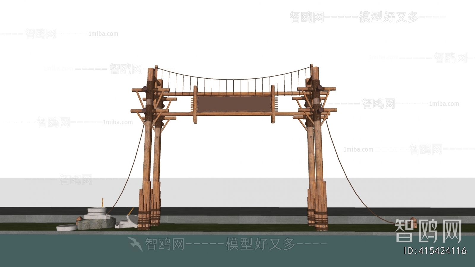 New Chinese Style Facade Element