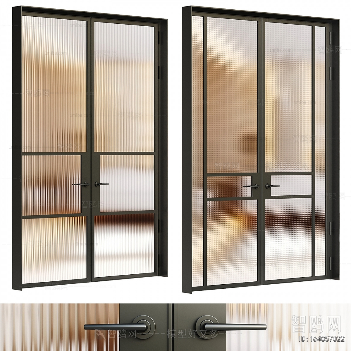 Modern Double Door
