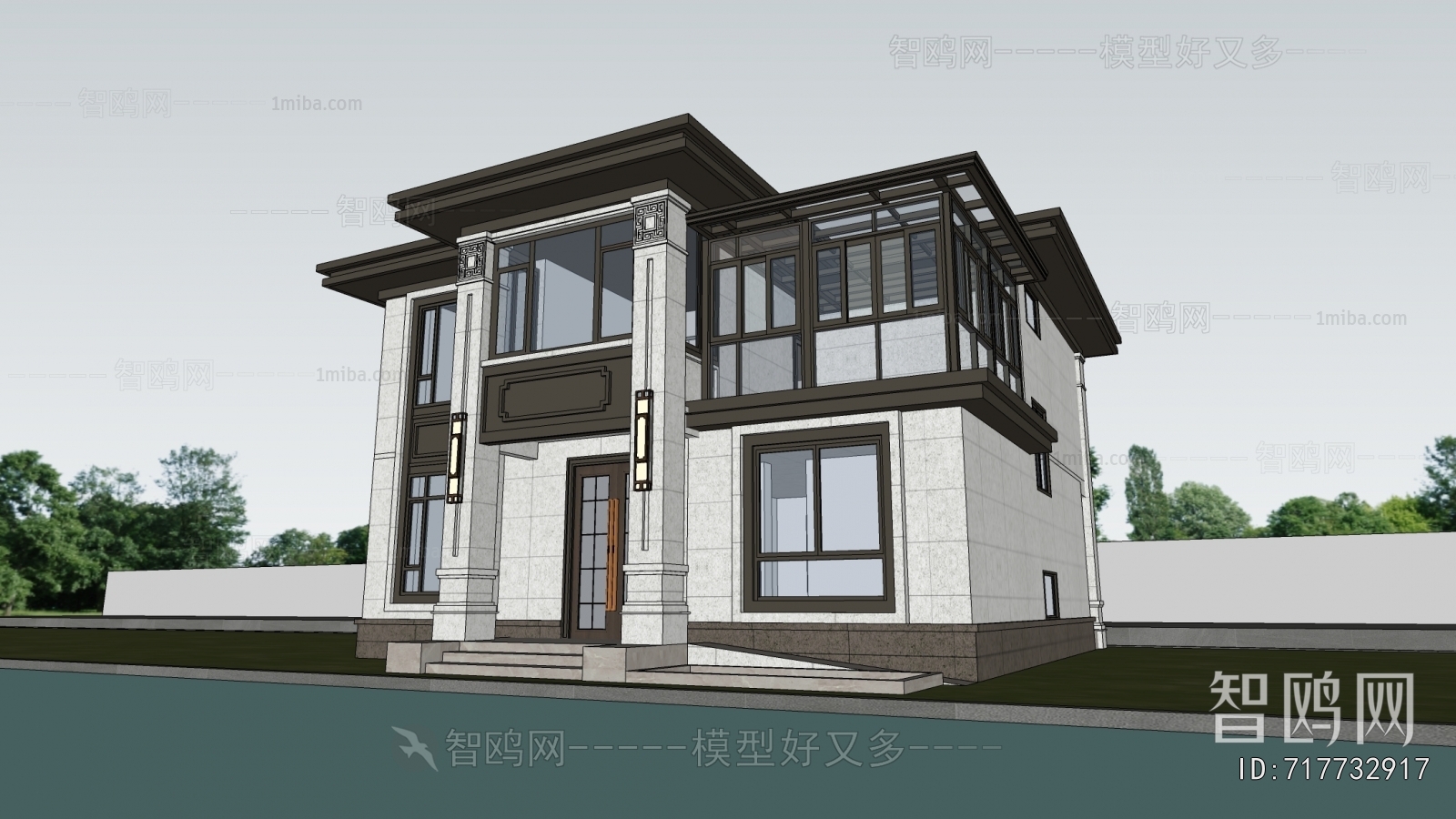 Simple European Style Detached Villa