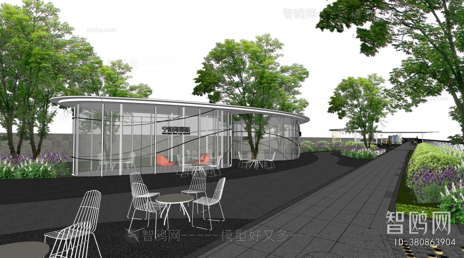 Modern Appearance Of Commercial Building