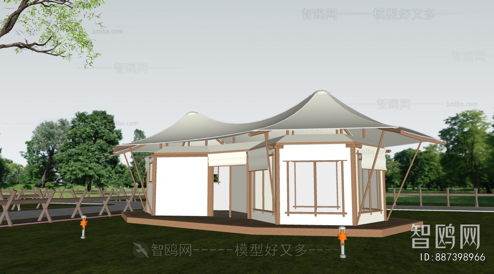 Modern Building Appearance