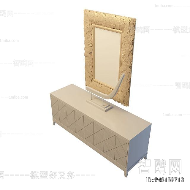 Simple European Style Dresser