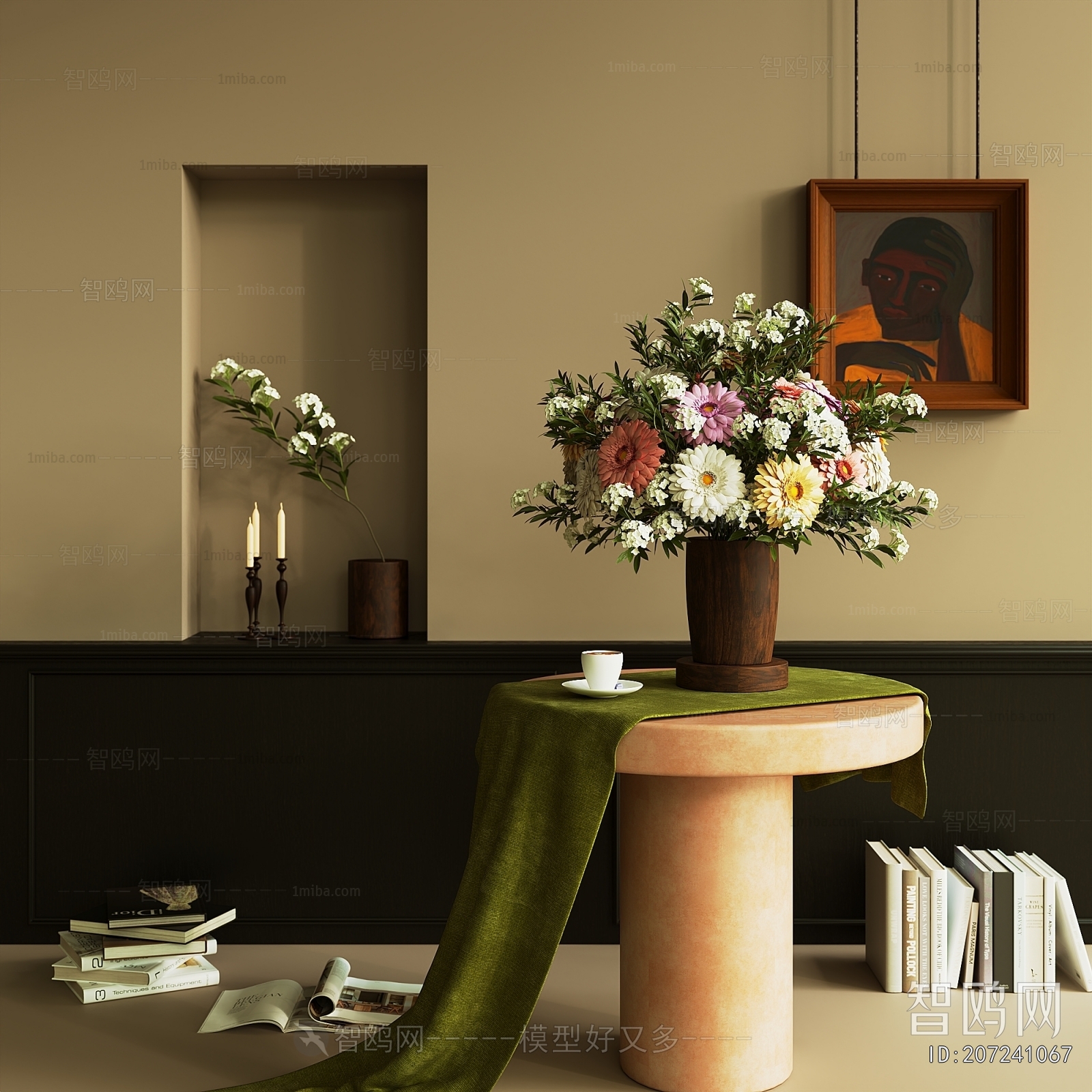 Modern Flower Arrangement