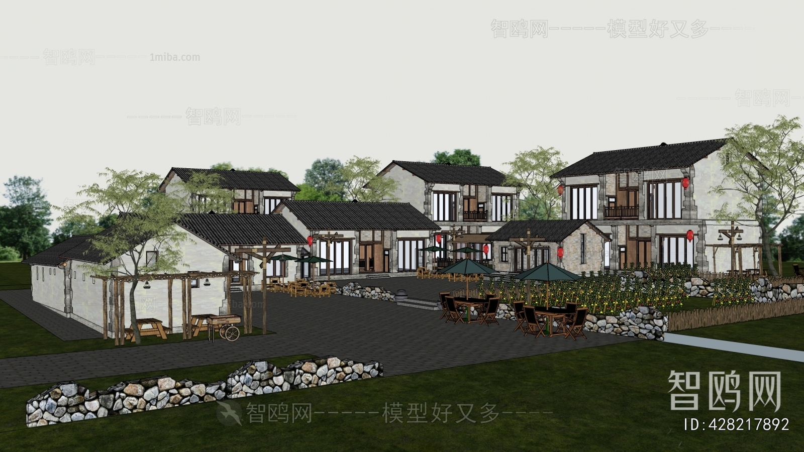 New Chinese Style Residential Building