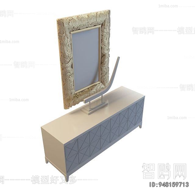 Simple European Style Dresser