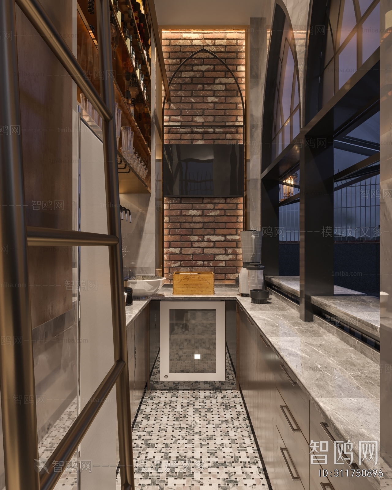 Modern Wine Cellar/Wine Tasting Room