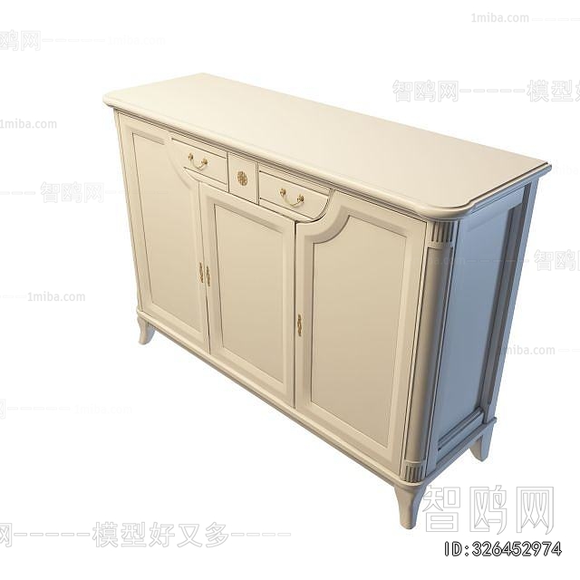 European Style Side Cabinet