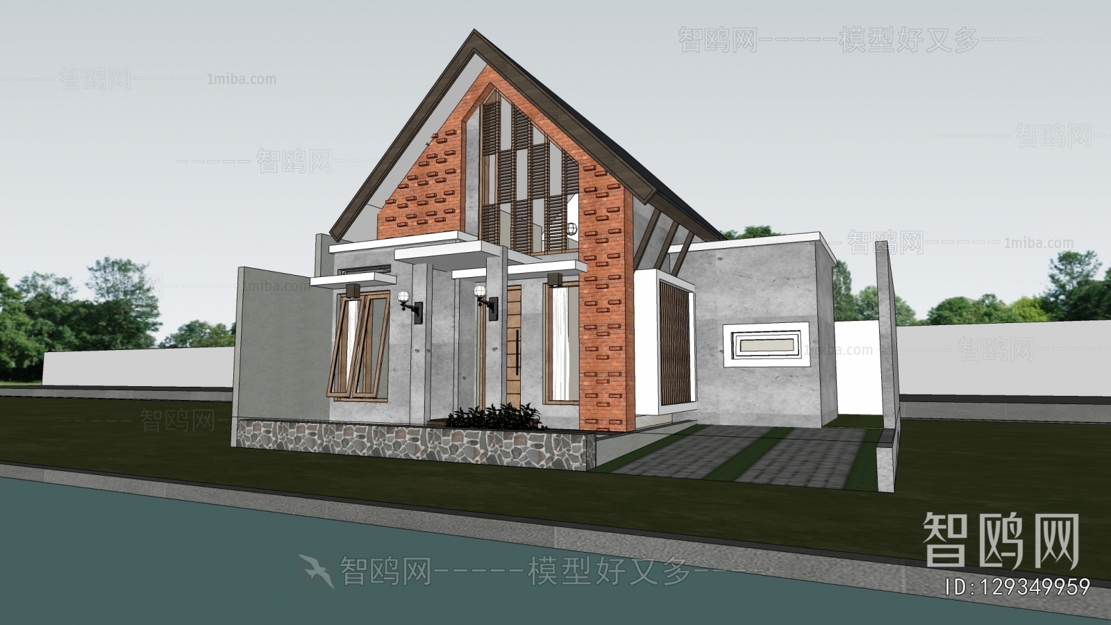 New Chinese Style Detached Villa
