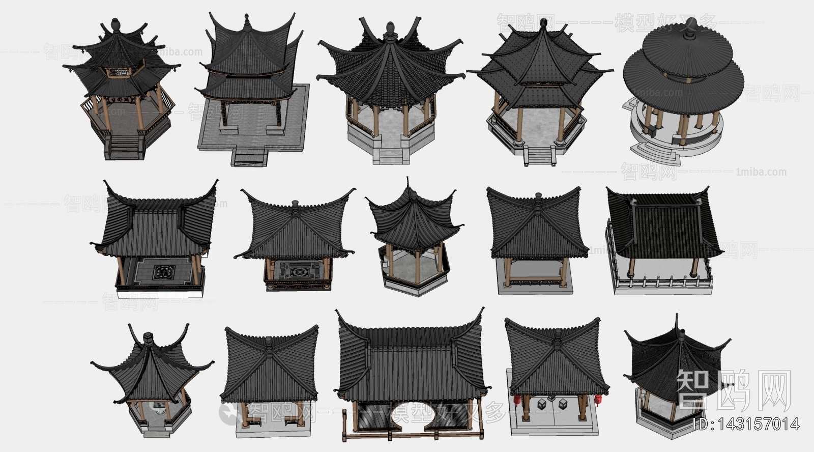 New Chinese Style Pavilion