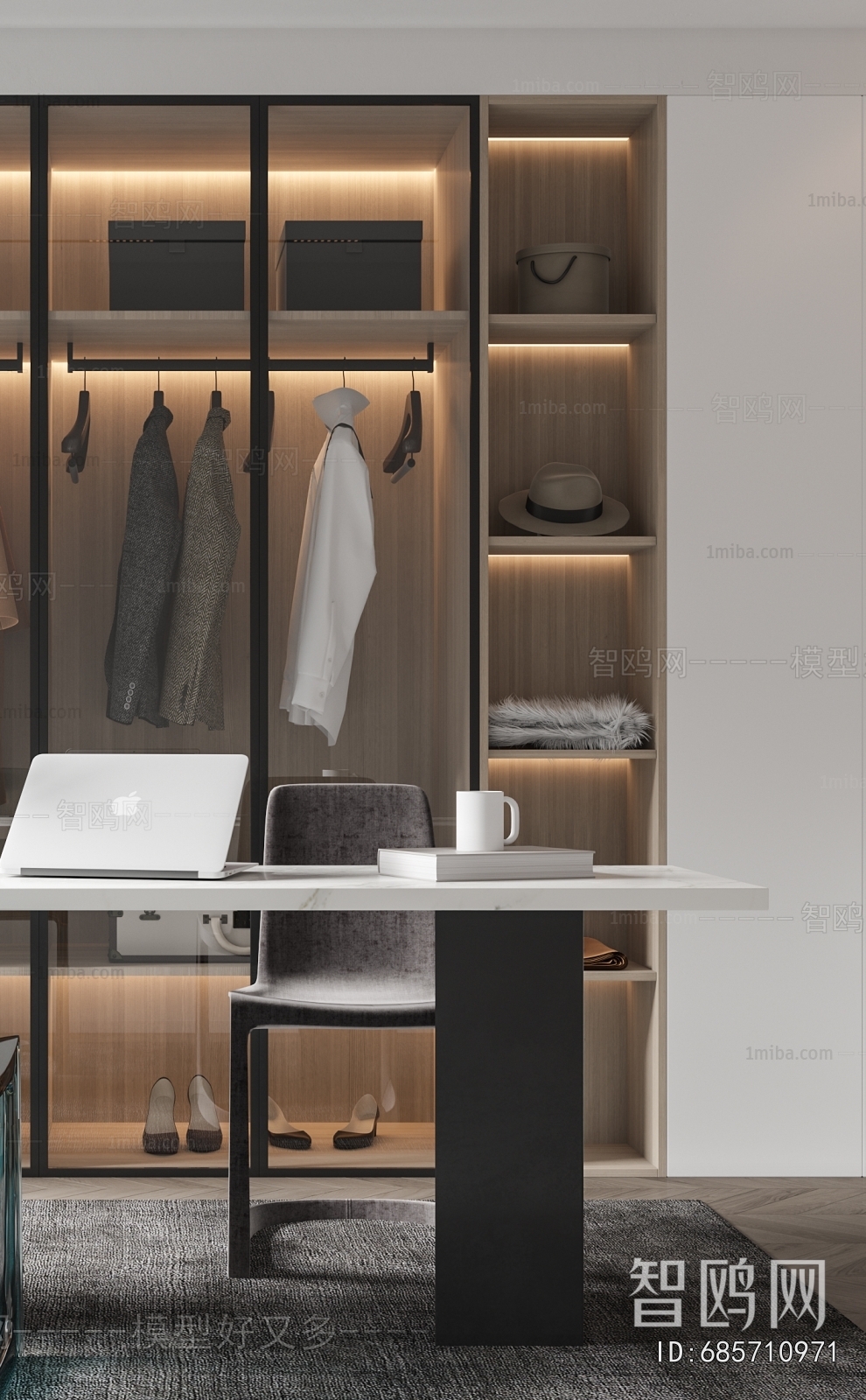 Modern Computer Desk And Chair