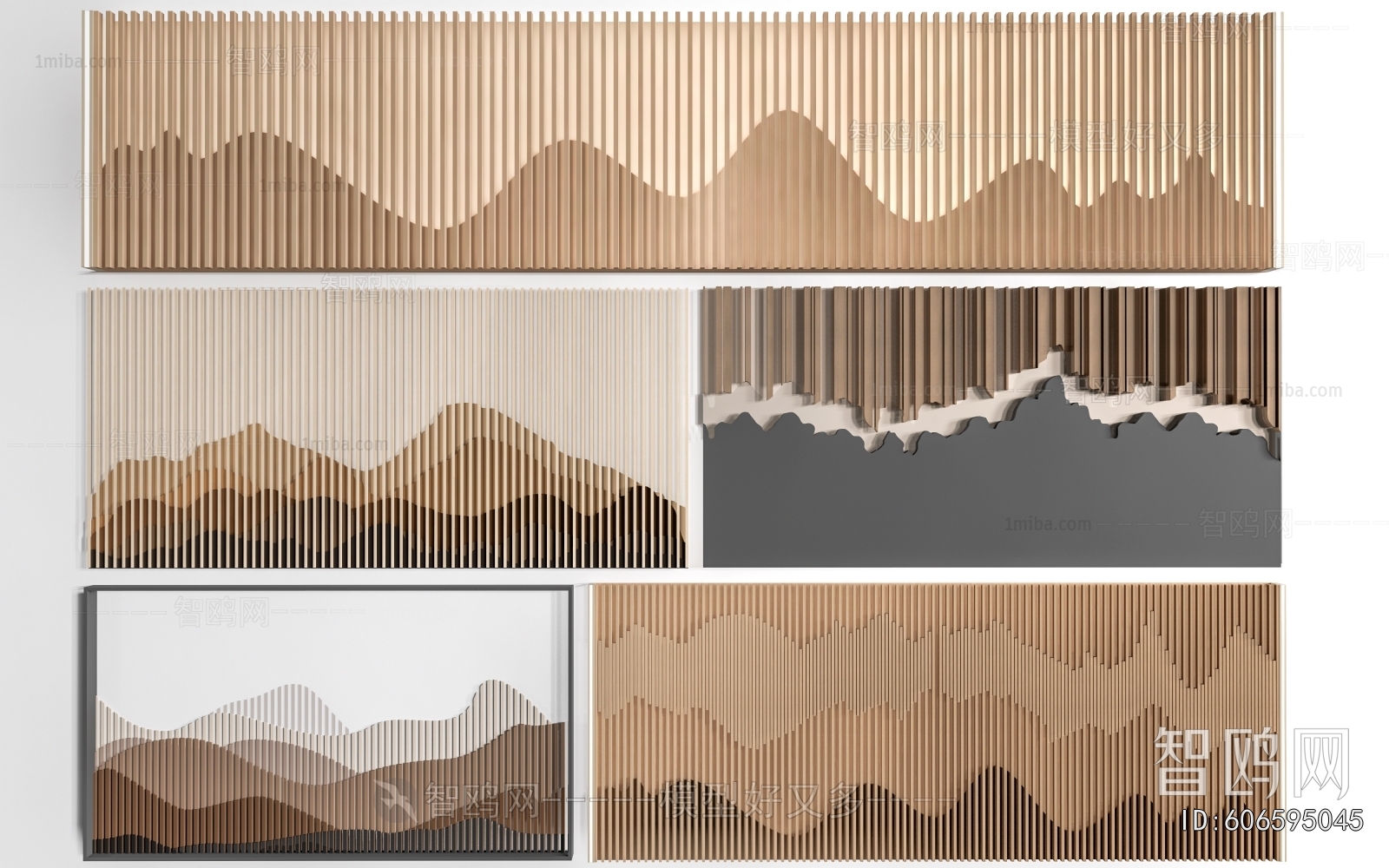 New Chinese Style TV Wall