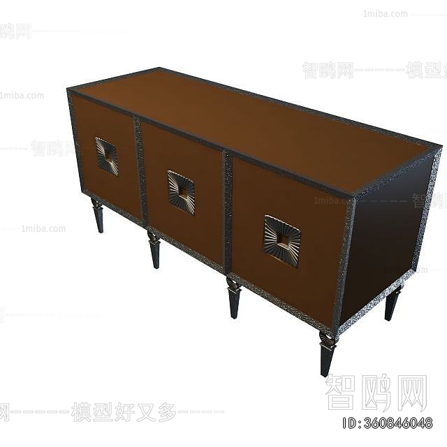 Simple European Style Side Cabinet