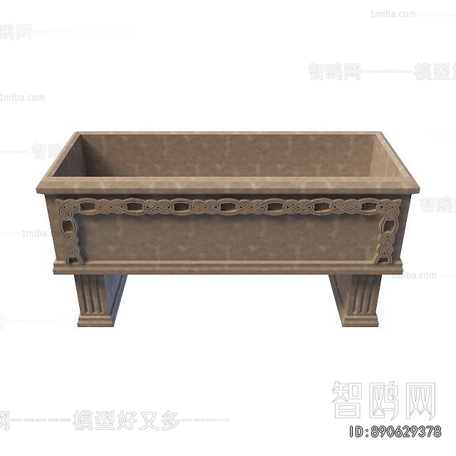 Simple European Style Garden