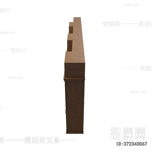 Simple European Style Bookcase