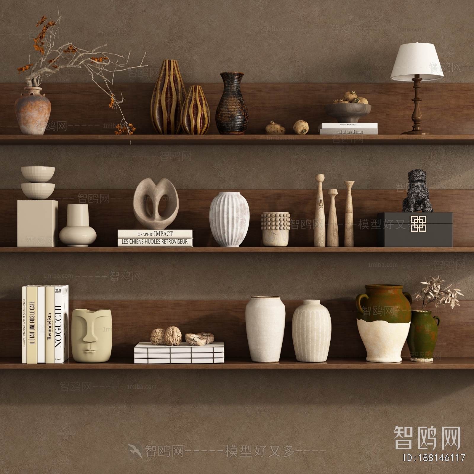 Wabi-sabi Style Decorative Set