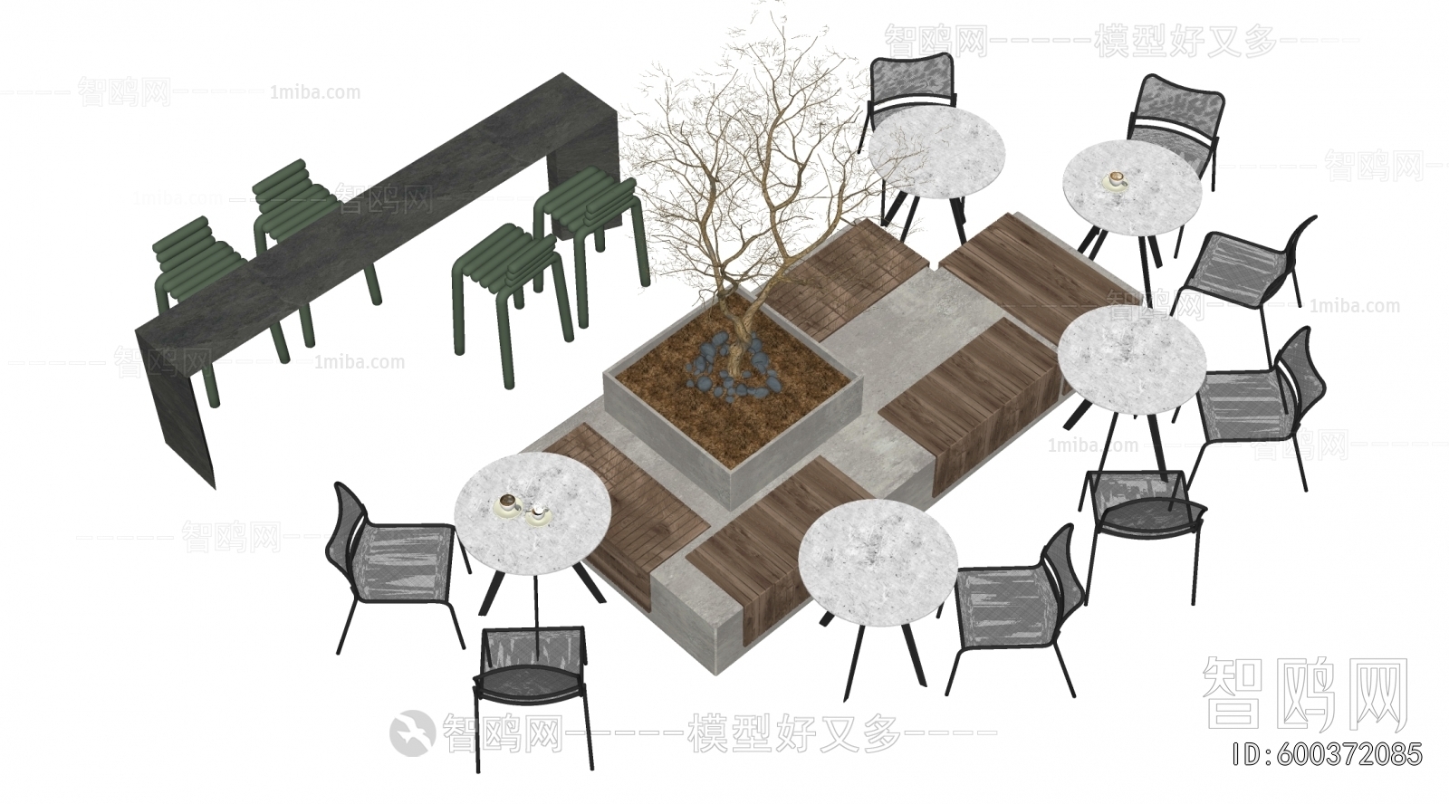 Modern Leisure Table And Chair