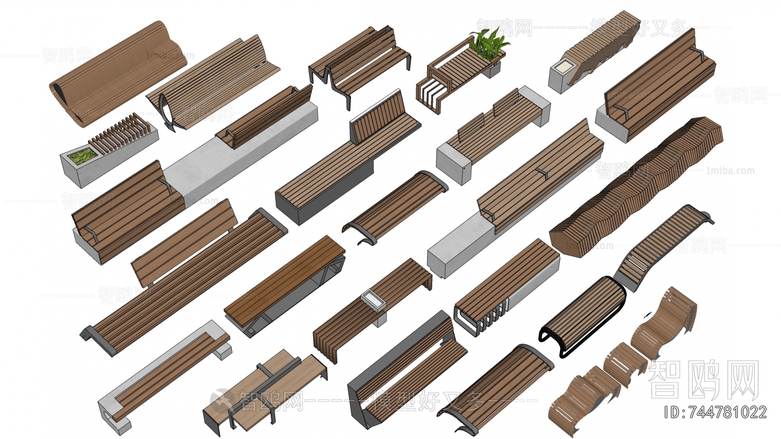 Modern Communal Chair