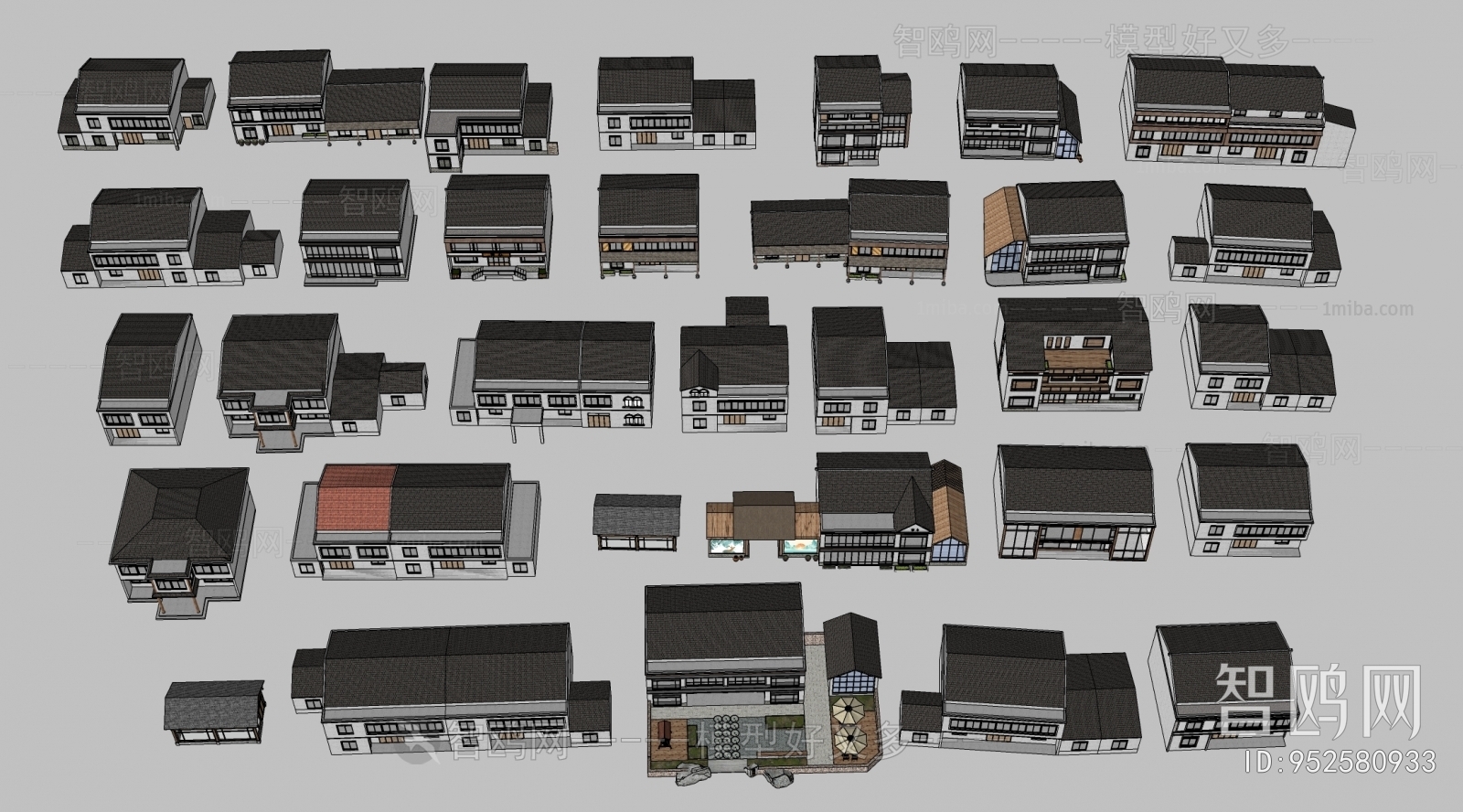 New Chinese Style Residential Building