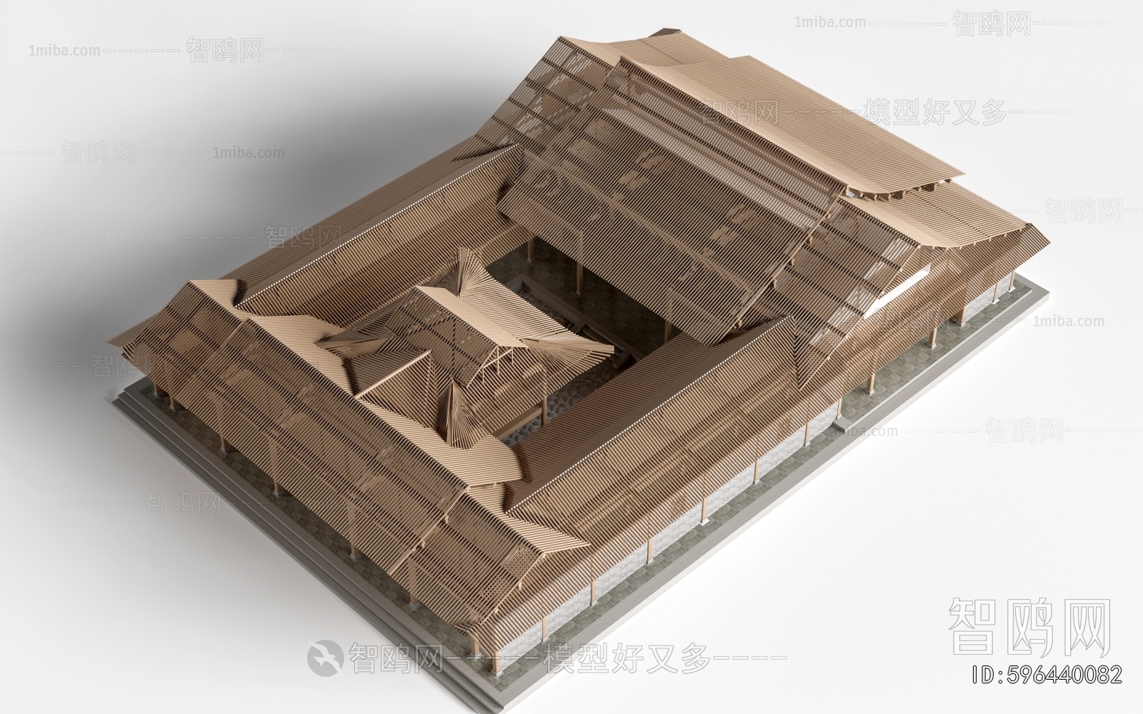 Chinese Style Ancient Architectural Buildings