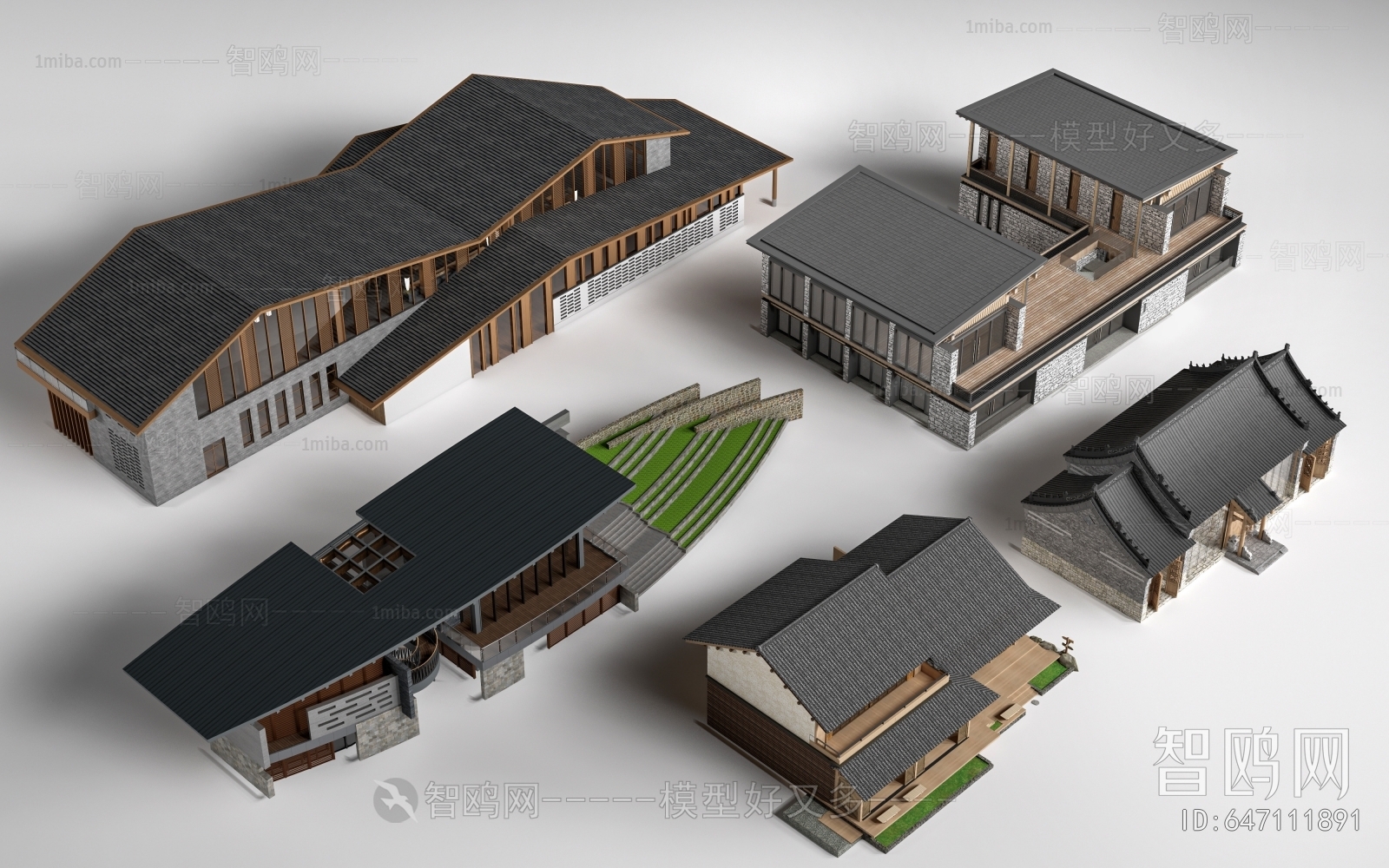 New Chinese Style Residential Building