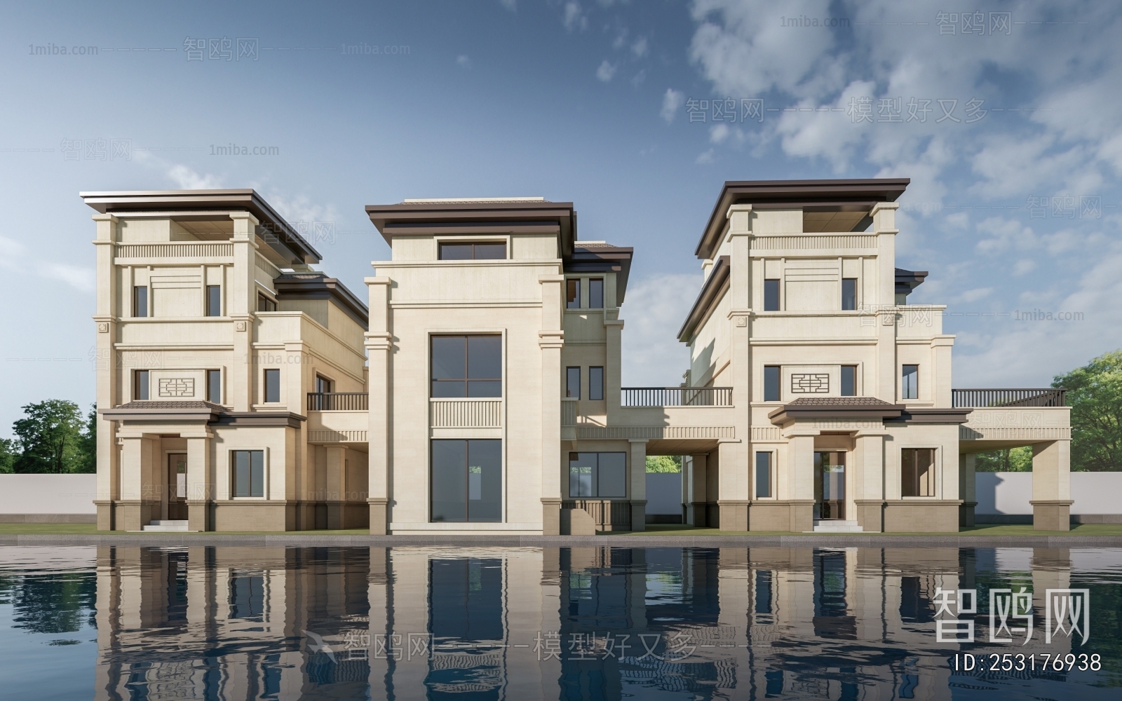 Simple European Style Townhouse