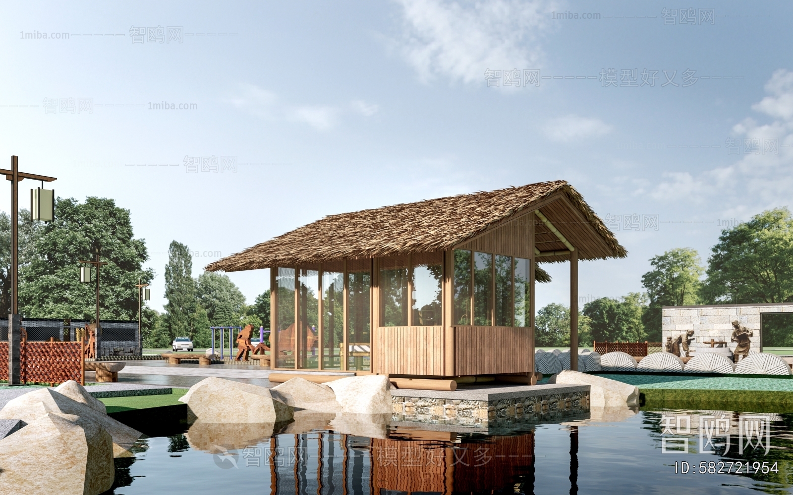 New Chinese Style Pavilion