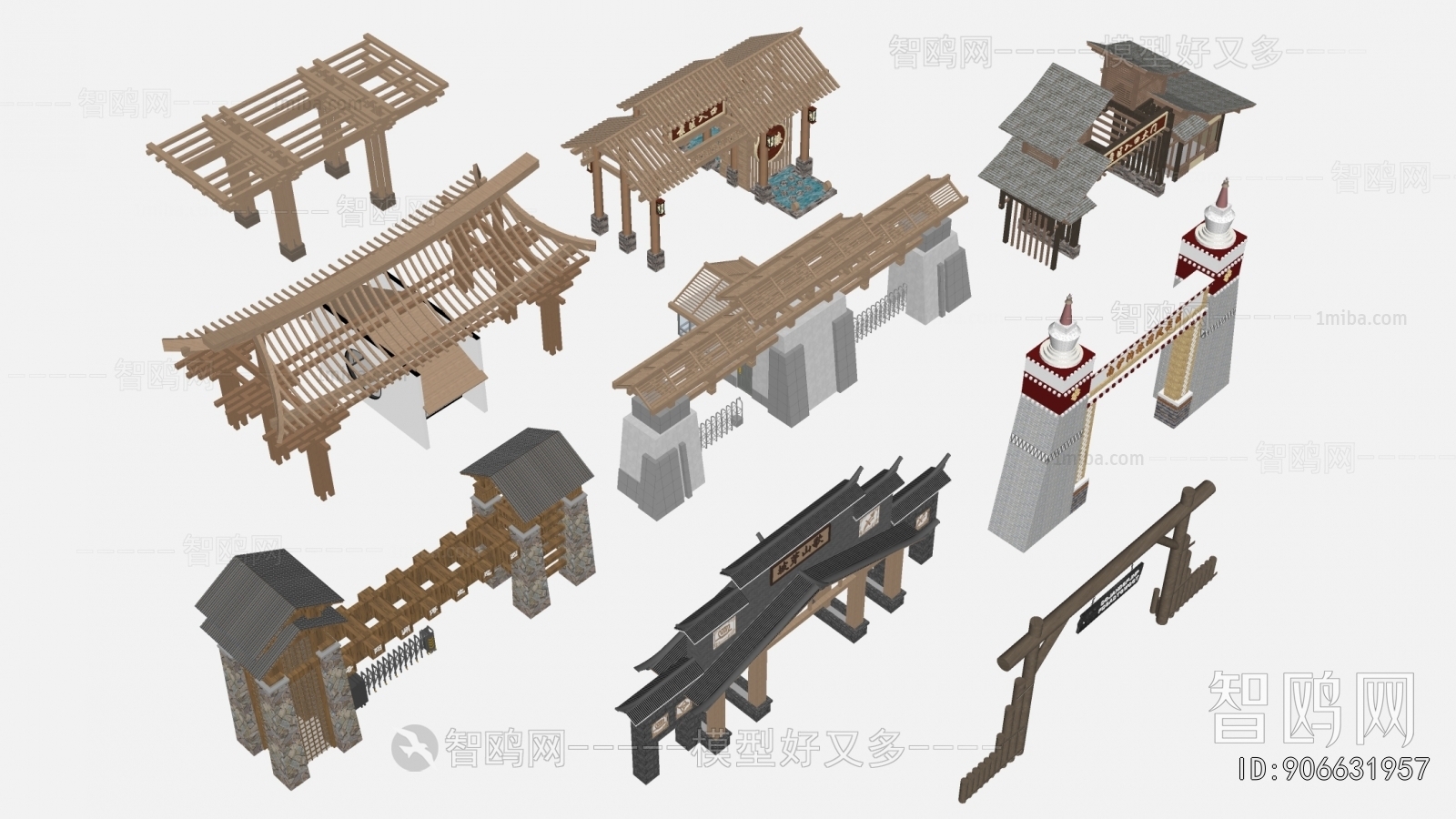 New Chinese Style Facade Element